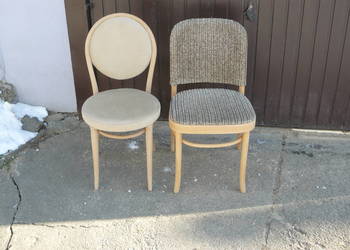 Stare krzesła  - gięte.