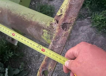Claas dominator 76 Rama belka osi tylnej