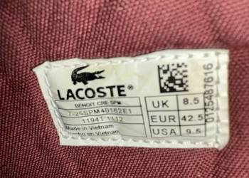 Buty Lacoste