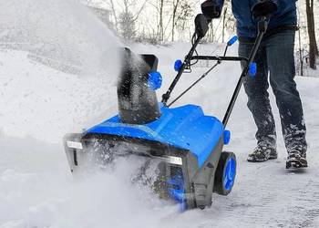 Odśnieżarka elektryczna  z oświetleniem