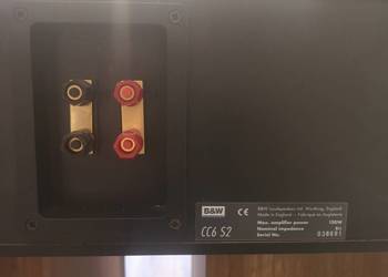 Sprzedam kolumne Centralna B&W CC6S2 120 W