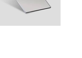Lustro pleksi PMMA srebrne gr 3 mm na wymiar  50x50 cm