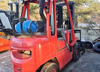 Wózek widłowy Nissan UD02A25PQ 2500kg LPG Triplex panoramiczny
