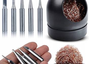 Zestaw Grotów Lutowniczych 900M 5szt | Do WEP, Yihua, 936, 858D+