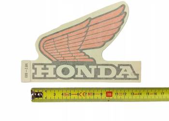 NAKLEJKA "HONDA" BAK L. STR. HONDA VF500F INTERCEPTOR 85 ORYG 17519MF2880ZA NAKLEJKA "HONDA" BAK L. STR. HONDA VF500F INTERCEPTOR 85 ORYG 17519MF2880ZA