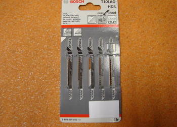 Brzeszczot BOSCH do wyrzynarki typ T, 5 PC   Ref. 2 608 630 031