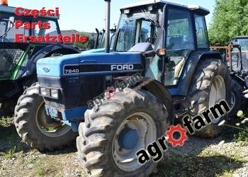 Ford 7840 Powerstar części, skrzynia, silnik, most