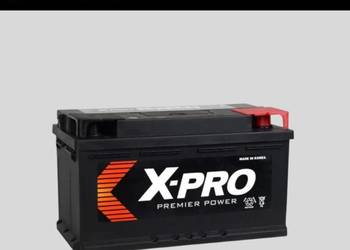 Akumulator X-PRO 92Ah 720A EN niski Prawy Plus Dostawa