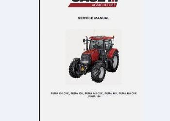 Case Puma 130 130CVX 145 145CVX 160 160CVX instrukcja naprawy PL