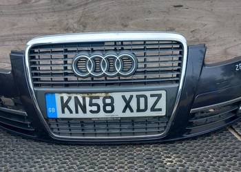 AUDI A6 C6 ZDERZAK PRZÓD HALOGEN