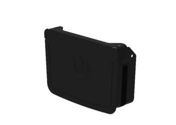 Krop denko uniwersalne kwadratowe 135 mm czarny metal ral 9005