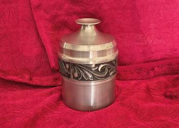 Piękny stary pojemnik Norsk Tinn -Norwegia.