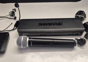 Shure BLX1288/PG58/P31 podwójny zestaw bezprzewodowy