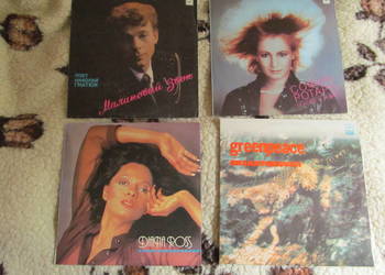 Płyty winylowe ZSRR - nowe , zestaw 5 płyt