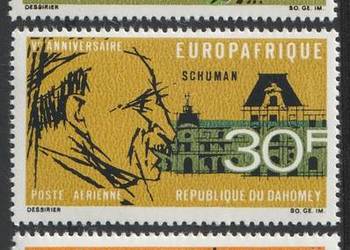 DAHOMEJ - POSTACIE - ADENAUER - CZYSTE **