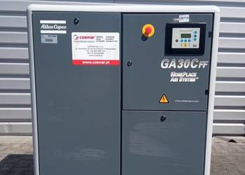 Sprężarka śrubowa kompresor ATLAS COPCO GA30FF 30kW 4,95m³ S013584