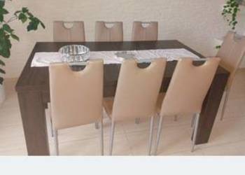 Krzesła do jadalni z ekoskóry