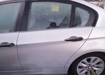 BMW E90 Titansilber Met drzwi lewy tył super stan
