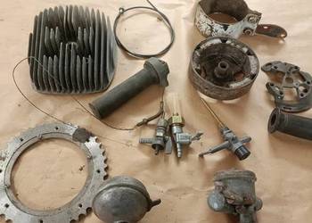 Części motocyklowe WSK wszystko co na zdjęciu