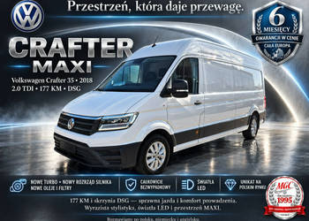 Volkswagen Crafter Volkswagen Crafter 35 2.0 TDi DSG 177 KM / LONG MAXI / …