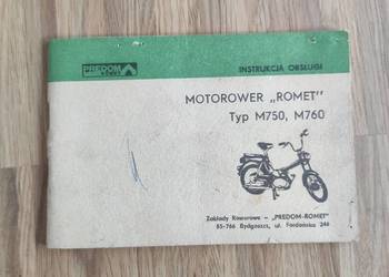 Instrukcja obsługi Romet M750 M760