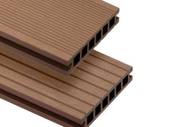 Deska tarasowa kompozytowa BERGDECK ECO Szczotkowana Kasztan 2,2m