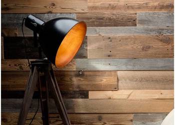 3D drewniane dekoracje ścienne ze starych desek boho - panel ścienny eco