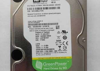 Dysk 2TB SATA 3,5 cala