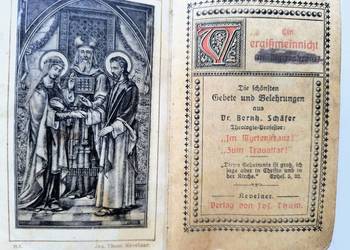 Star modlitewnik w j.niemieckim 1908 r. Star modlitewnik w j.niemieckim 1908 r.