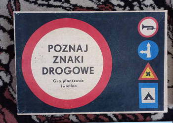 Retro gra z PRL Poznaj znaki drogowe