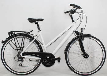 ALUMINIOWY rower damski CLASSIC 24 biegi Koła 28 cali PRĄDNICA