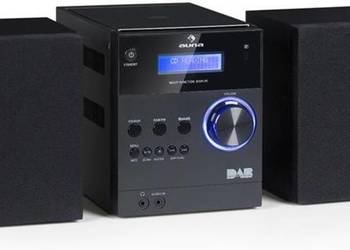 AUNA MC-20 DAB Mikrowieża stereo DAB+ pilot CD BLUETOOTH