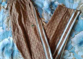 Spodnie dresowe Lacoste Monogram - rozmiar XXL regular fit