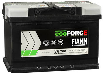 Akumulator 70AH Fiamm ECOFORCE AGM