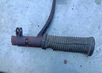 Prawy podnóżek z dźwignią hamulca od SHL M11