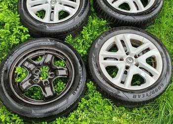 4 Koła felgi strukturalne 16 cali 3 kołpaki oryginalne Renault opony 205/55
