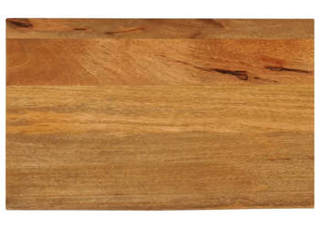 Blat stołu z naturalną krawędzią 60x20x38 cm drewno mango WM-370560