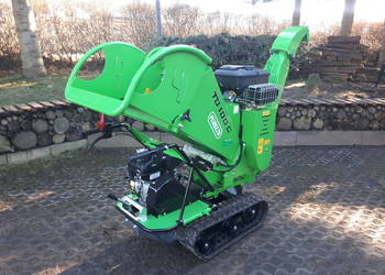 Rębak do gałęzi 10 cm z silnikiem 18 KM na gąsienicach - TB100 C Peruzzo