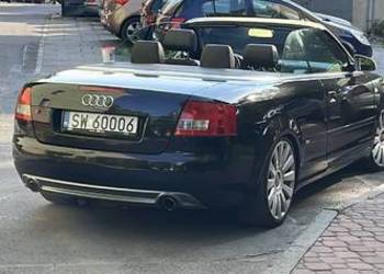 Audi Cabrio S line czarna perła