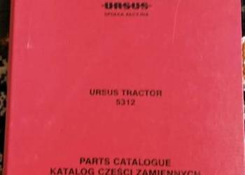Katalog części zamiennych ciągnik rolniczy Ursus 5312