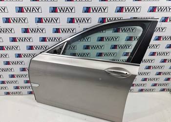 BMW 7 F01DRZWI LEWE LEWY PRZÓD KOMPLETNE A72/7 KASCHMIRSILBER