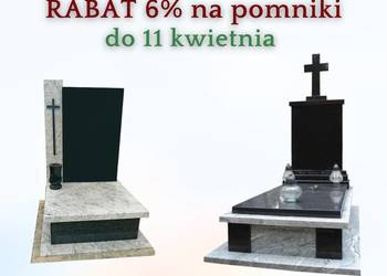 Atrakcyjne ceny na pomniki nagrobki pojedyncze i urnowe Warszawa