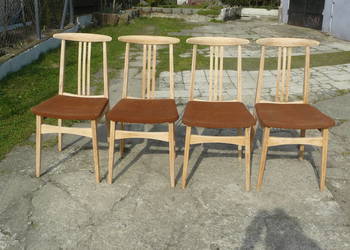 Stare krzesła proj. Zieliński -  8 szt.