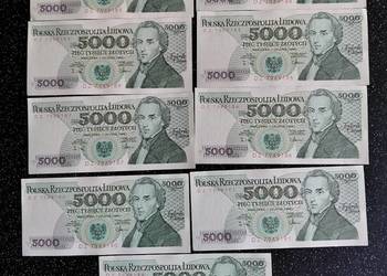 Banknoty 5000 zl Chopin