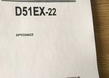 dtr instrukcja obsługi spychacz komatsu d51ex-22 i inne