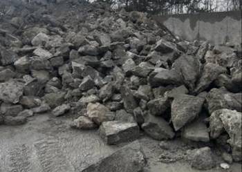 Gruz betonowy duże kawałki