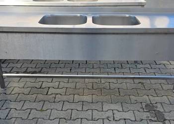 Zlew 2 Komorowy Z Blatem Roboczym - 200/60/85 cm - M.1037 N