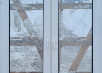 OKNA KacprzaK 138X137 OKNO Używane Plastikowe PCV