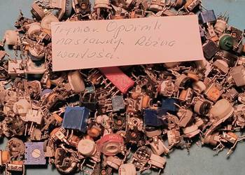 Opornik nastawny. Trymer.