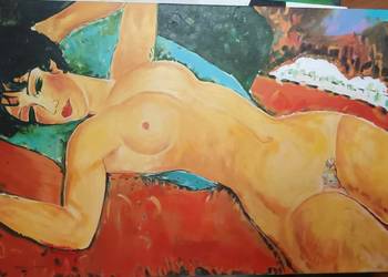 ? Kopia obrazu Amedeo Modiglianiego – „Czerwony akt”